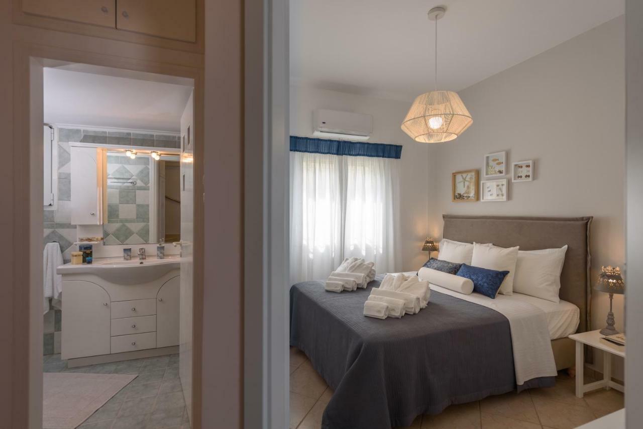 Full View In A Luxury House Villa Kalamaki  Esterno foto